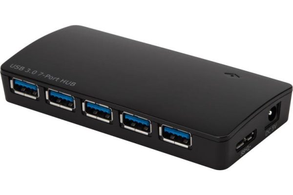 Targus 7 Port USB 3.0 Power Hub With Fast Charging and 5Gbps Transfer Speed/ Accept USB 2.0/1. x Devices